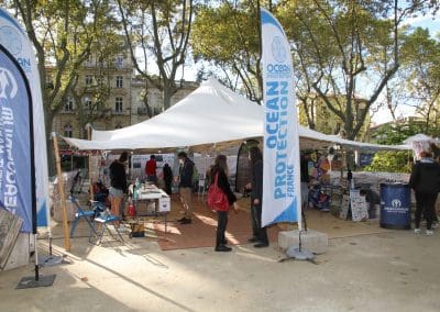 La “Blue zone” du festival : mission sensibilisation !