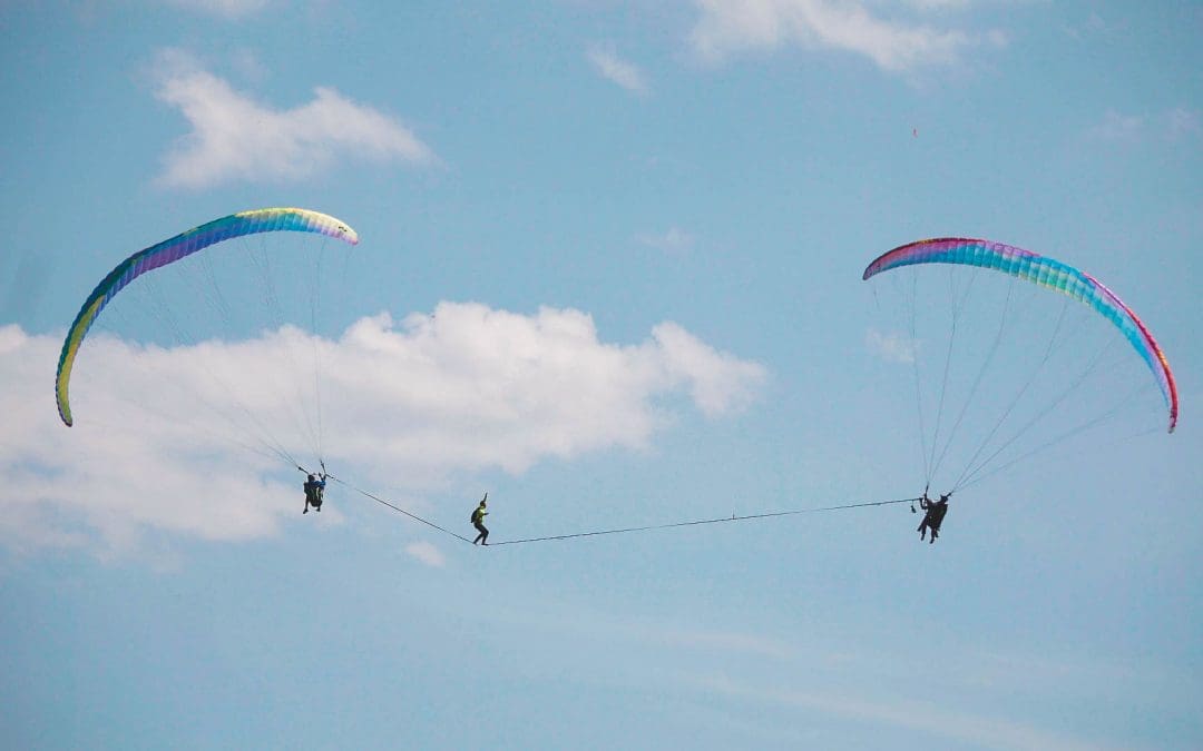 Tic Tac base : les limites de la highline repoussées