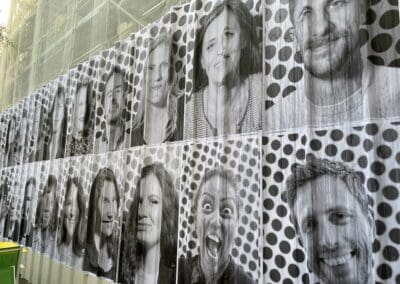 L’oeuvre “Transborder” est visible dans le centre-ville de Montpellier !