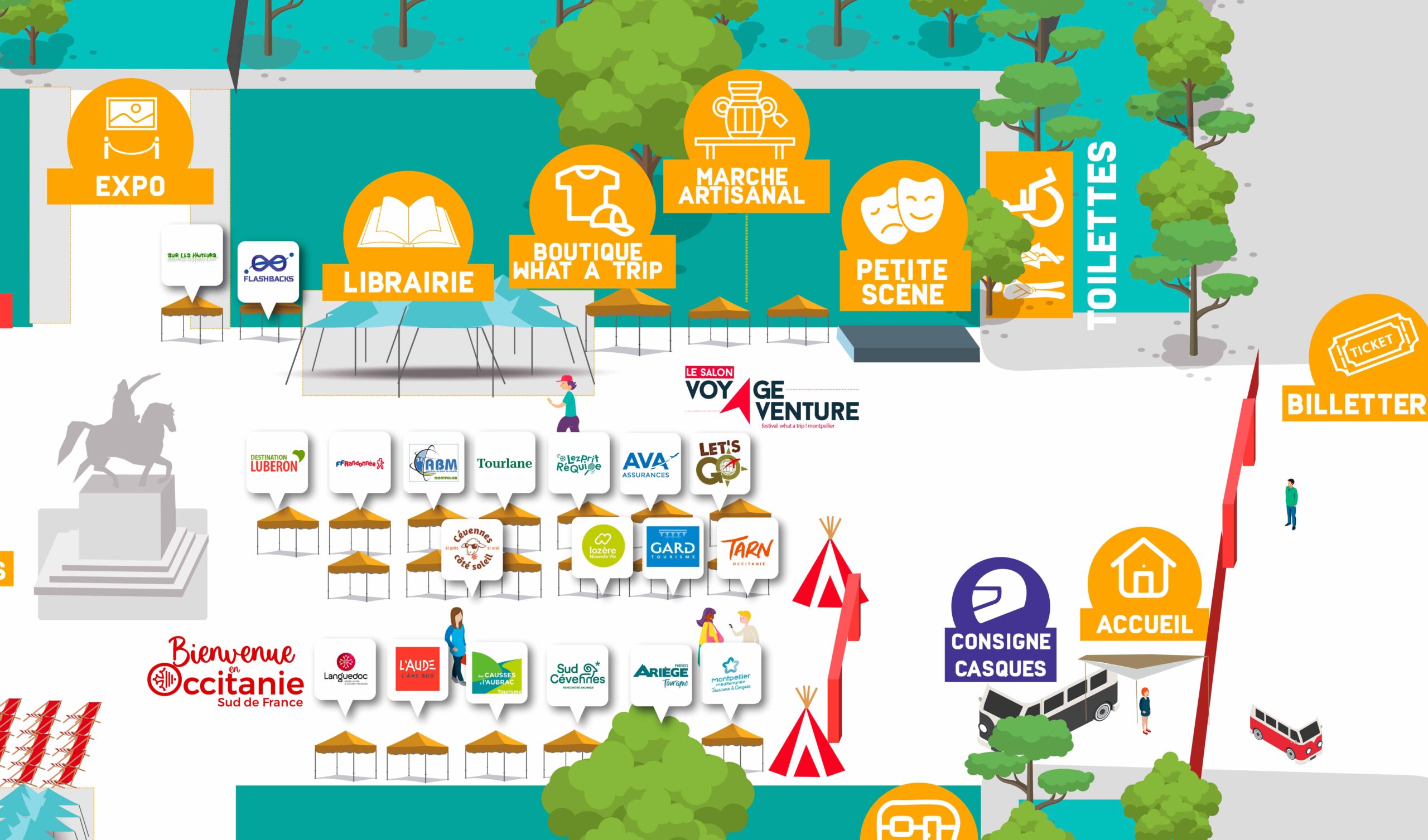 Salon voyage aventure festival montpellier